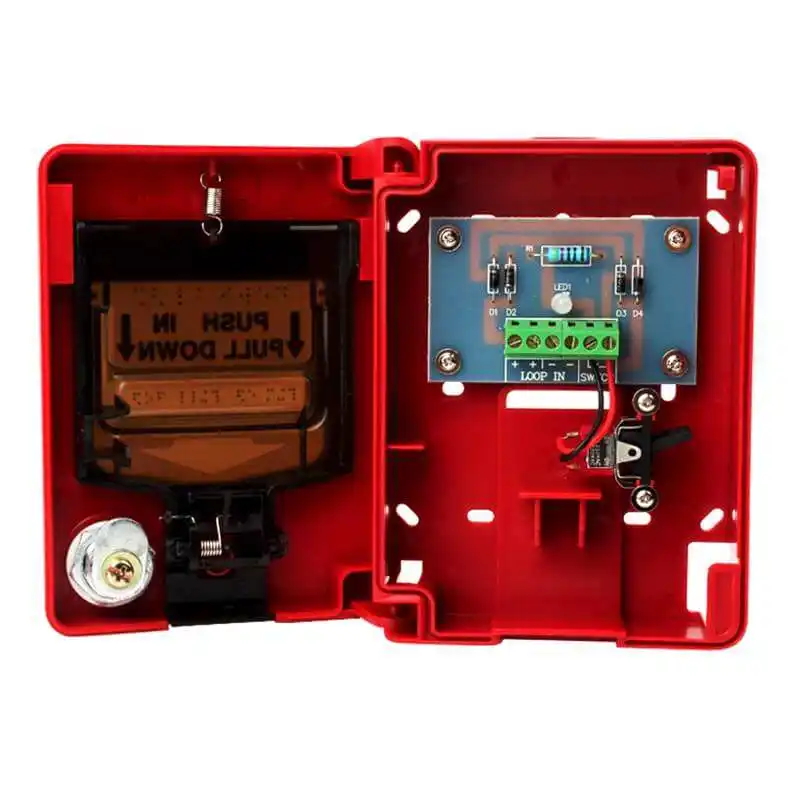 Good Prices High Quality Fire Alarm System Panic Exit Button Fire Alarm Manual Pull Station